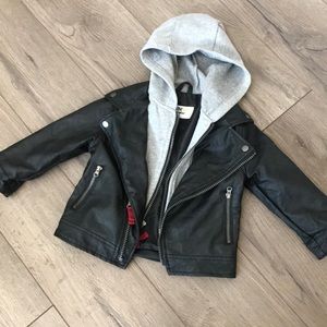 Kids leather jacket